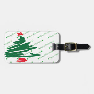 Weihnachtsbaum Gepäckanhänger