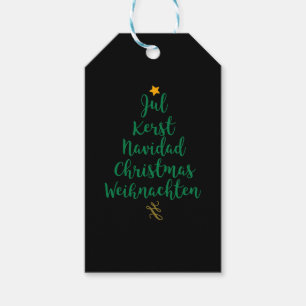 Weihnachtsbaum Geschenkanhänger