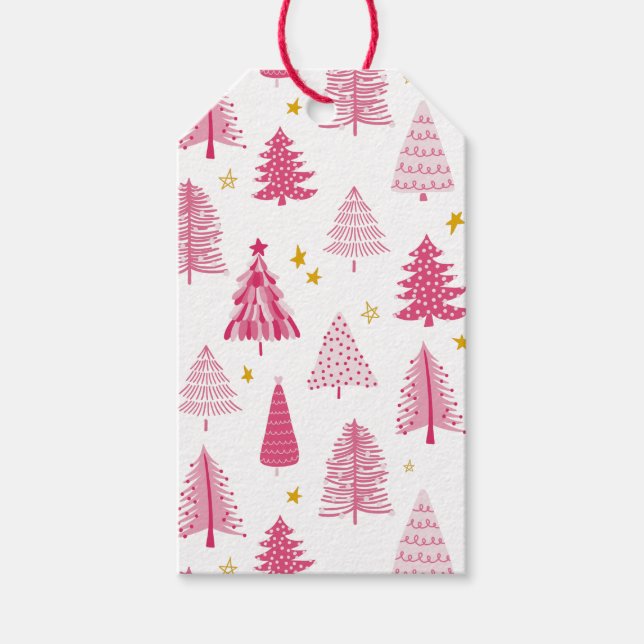 Weihnachtsbaum Geschenkanhänger (Vorderseite)