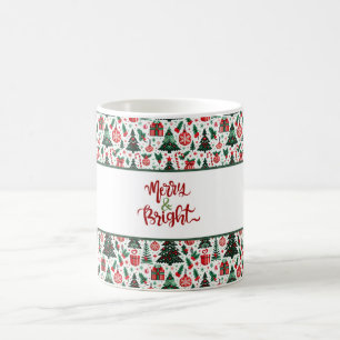 Weihnachtsbaum, Geschenke, Zuckerrohr Kaffeetasse