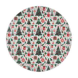 Weihnachtsbaum, Geschenke, Zuckerrohr Schneidebrett