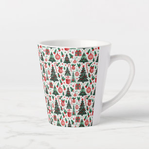 Weihnachtsbaum, Geschenke, Zuckerstange Milchtasse