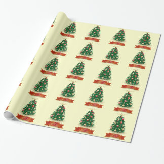 Weihnachtsbaum Geschenkpapier