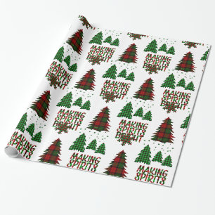 Weihnachtsbaum Geschenkpapier