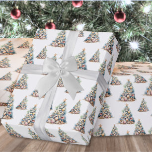 Weihnachtsbaum Geschenkpapier