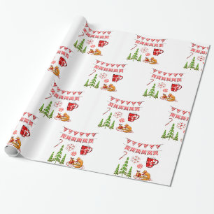 Weihnachtsbaum Geschenkpapier