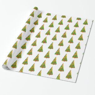 Weihnachtsbaum Geschenkpapier