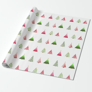 Weihnachtsbaum-Geschenkpapier Geschenkpapier