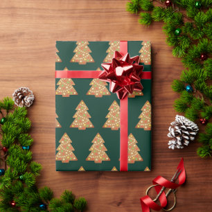Weihnachtsbaum-Geschenkverpackung Geschenkpapier