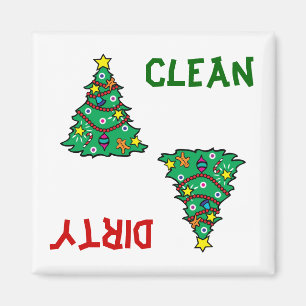 Weihnachtsbaum Geschirrspüler Magnet