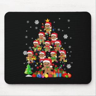 Weihnachtsbaum Gingerbrot Weihnachtsweihnachtsweih Mousepad