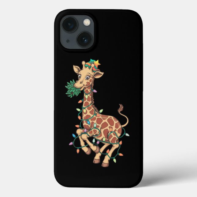 Weihnachtsbaum Giraffe Lover Geschenk Liebe Case-Mate iPhone Hülle (Rückseite)
