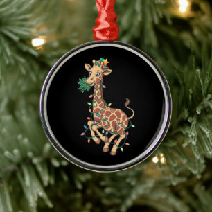 Weihnachtsbaum Giraffe Lover Geschenk Liebe Ornament Aus Metall