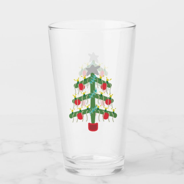Weihnachtsbaum Glas (Vorderseite)