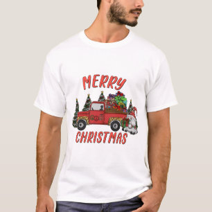 Weihnachtsbaum Gnome Truck T-Shirt