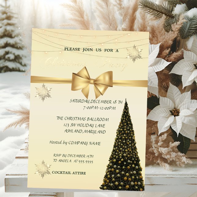 Weihnachtsbaum, Goldbug, Weihnachtsgebäck der Firm Einladung (Von Creator hochgeladen)