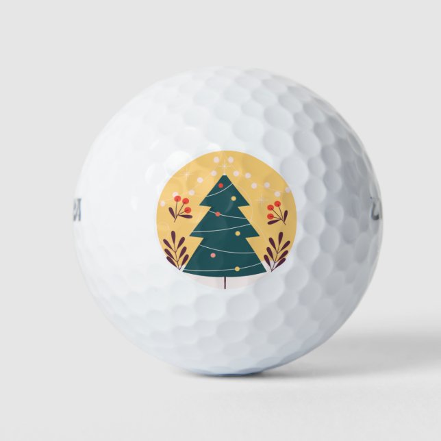 Weihnachtsbaum Golfball (Vorderseite)