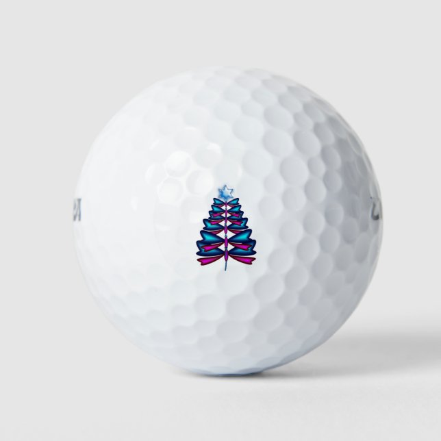 Weihnachtsbaum Golfball (Vorderseite)