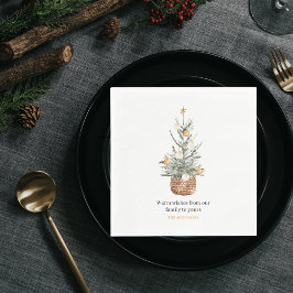 Weihnachtsbaum | Happy Holiday Serviette