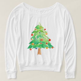 Weihnachtsbaum - hässliche Weihnachtsstrickjacke T-Shirt