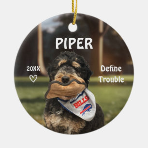 Weihnachtsbaum Havanese Dog Foto Ornament