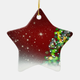 Weihnachtsbaum Holiday Peace Liebe Destiny Keramik Ornament