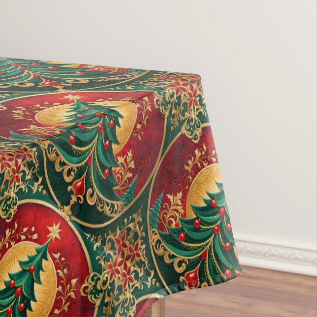 Weihnachtsbaum Holiday Tablecloth Tischdecke (Beispiel)