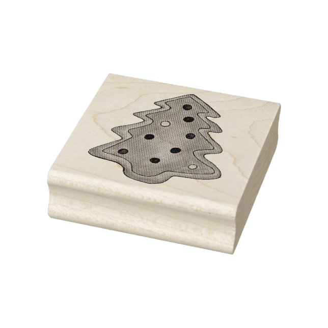 Weihnachtsbaum Holiday Zucker Kekssprinklen Gummistempel (Stempel)