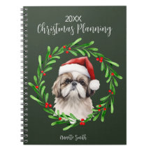 Weihnachtsbaum Hund Shih Tzu Rasse Jungtier