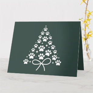 Weihnachtsbaum-Hundefreund Besitzer Geschenk Urlau Karte