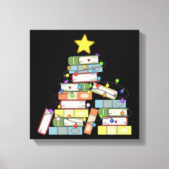 Weihnachtsbaum I Leinwanddruck (Vorderseite)