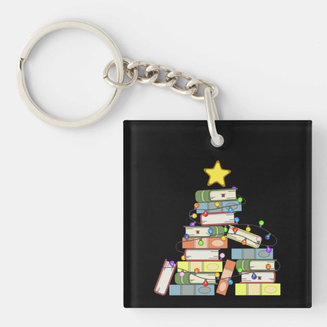 Weihnachtsbaum I Schlüsselanhänger (Vorderseite)