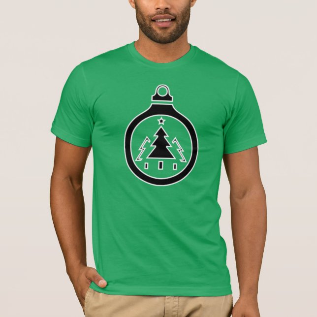 Weihnachtsbaum-Icon-Shirt T-Shirt (Vorderseite)