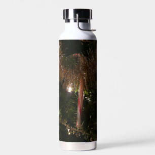 Weihnachtsbaum II Holiday Rot und Gold Trinkflasche