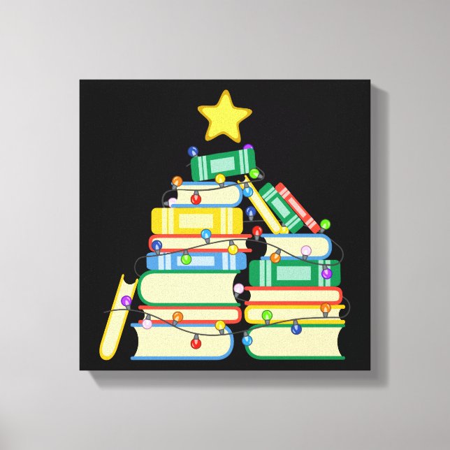 Weihnachtsbaum II Leinwanddruck (Vorderseite)