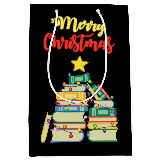 Weihnachtsbaum II Mittlere Geschenktüte (Vorderseite)