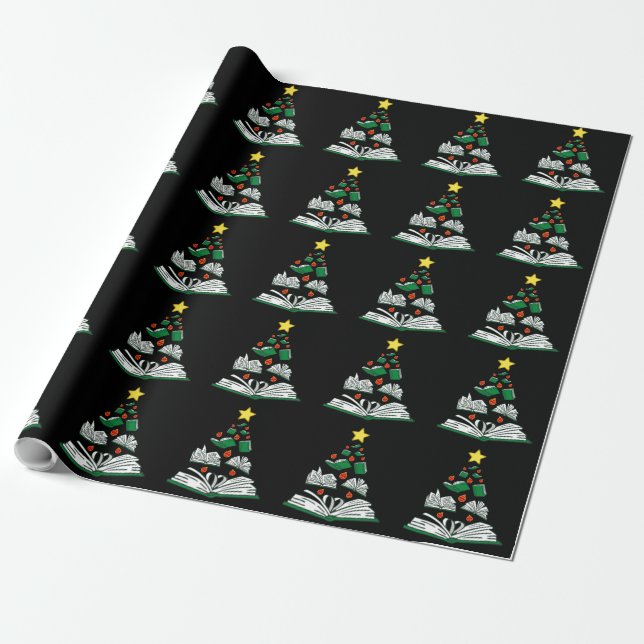 Weihnachtsbaum III Geschenkpapier (Ungerollt)