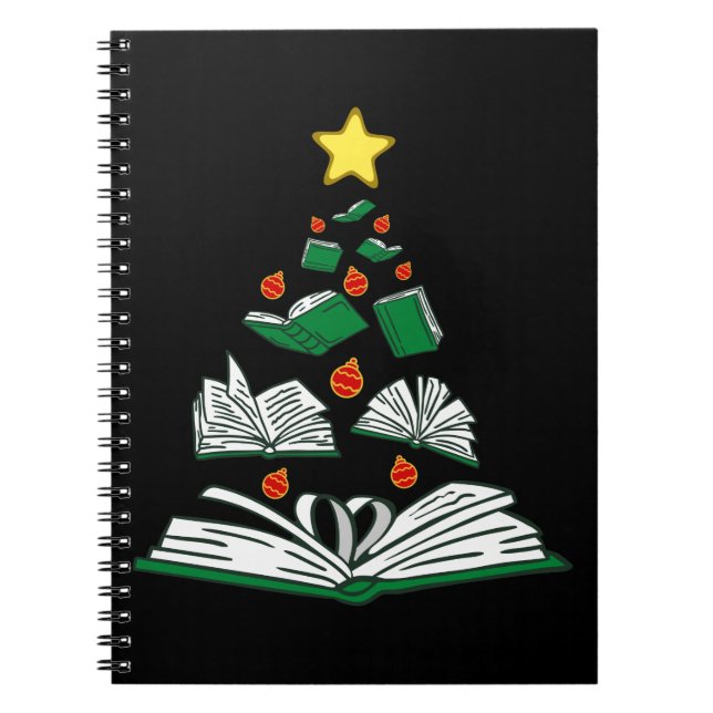 Weihnachtsbaum III Notizblock (Vorderseite)
