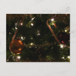 Weihnachtsbaum III Urlaubsszene Feiertagspostkarte