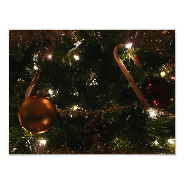 Weihnachtsbaum III Urlaubsszene Fotodruck (Vorne)