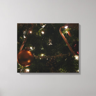 Weihnachtsbaum III Urlaubsszene Leinwanddruck