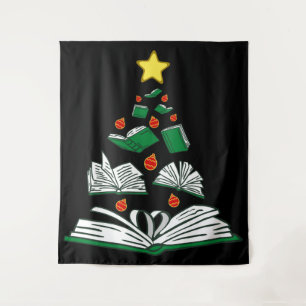 Weihnachtsbaum III Wandteppich