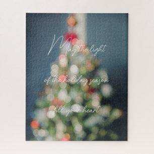 Weihnachtsbaum im Vintagen Stil Puzzle