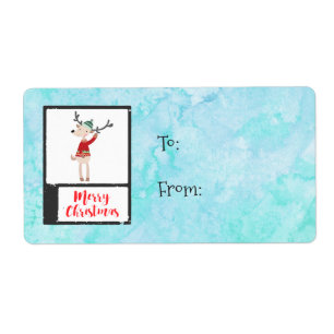 Weihnachtsbaum in einem üppigen Pullover