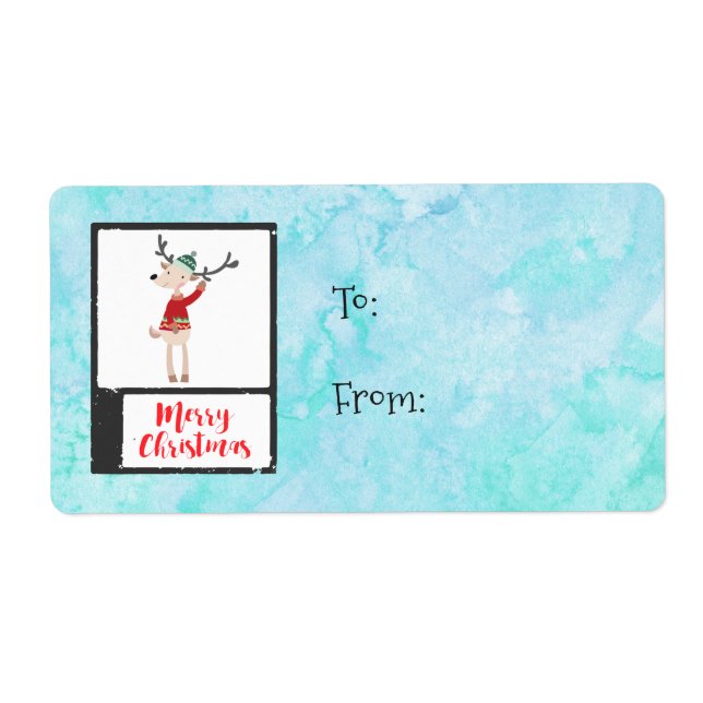 Weihnachtsbaum in einem üppigen Pullover (Vorne)