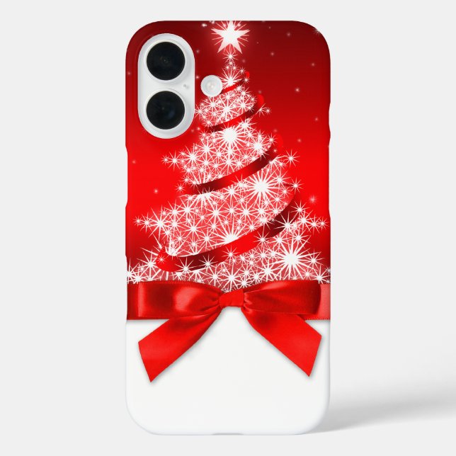 Weihnachtsbaum iPhone Case Cover (Rückseite)