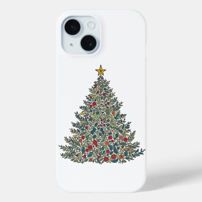 Weihnachtsbaum-iPhone Case-Mate iPhone Hülle (Rückseite)