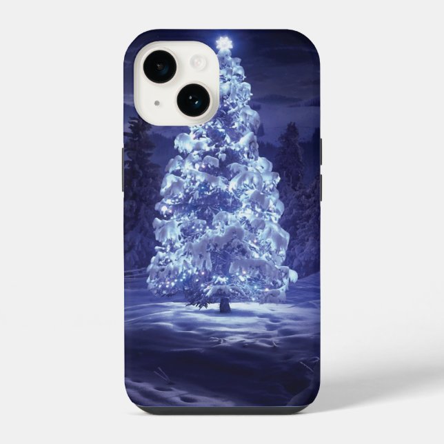 Weihnachtsbaum  iPhone hülle (Rückseite)