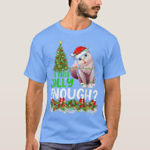 Weihnachtsbaum ist dieses Jolly genug Santa Baline T-Shirt