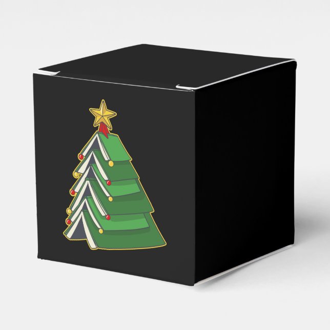 Weihnachtsbaum IV Geschenkschachtel (Vorderseite)